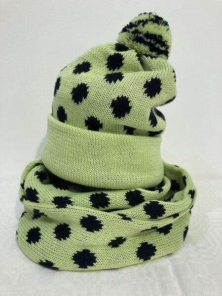 Bumbuļraksta komplekts (Zaļš ar melnu) 