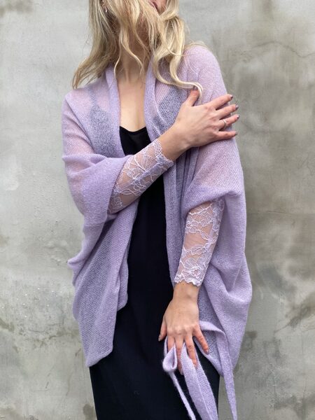 Lavandas toņa plānā kokonjaka M-XL